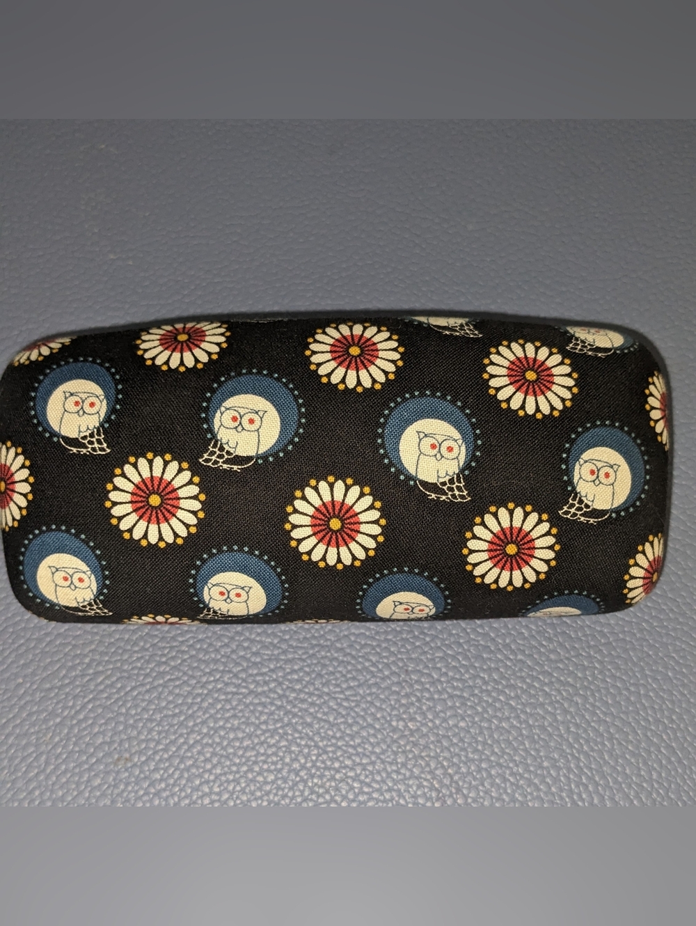 Vera Bradley Case Hard Shell NIGHT OWL Retired Pattern Eyeglass Readers Sunnies